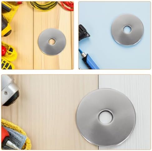 Elegant 2-Piece Stainless Steel Shower Arm Flange Covers for Modern Bathrooms