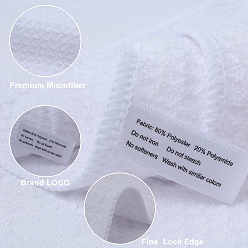SINLAND 3Pack Microfiber Dish Towels