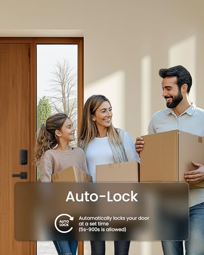 Smart fingerprint door lock B200