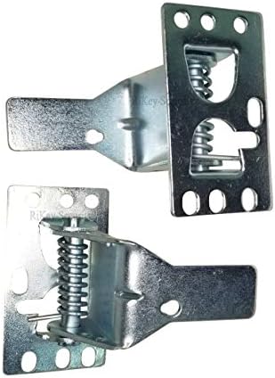 SecureUniversal Garage Door Lock Kit with Spring Latch Keyed Handle