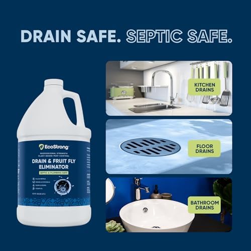 Eco-Friendly Fruit Fly Drain Treatment
