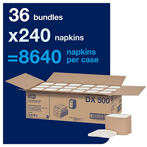 Tork Xpressnap Fit White Dispenser Napkins