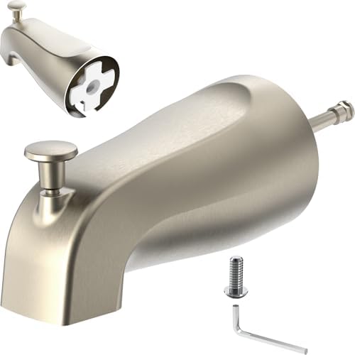 Gold Hao 5 Faucet with Diverter Wall Mounted Zinc Nickel Finish