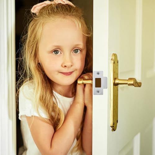 4-Piece Door Strike Plate Set