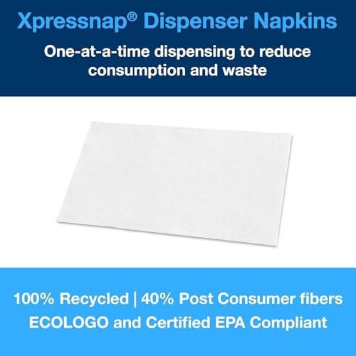 Tork XpressNap High-Quality Dispenser Napkin 12 x 500