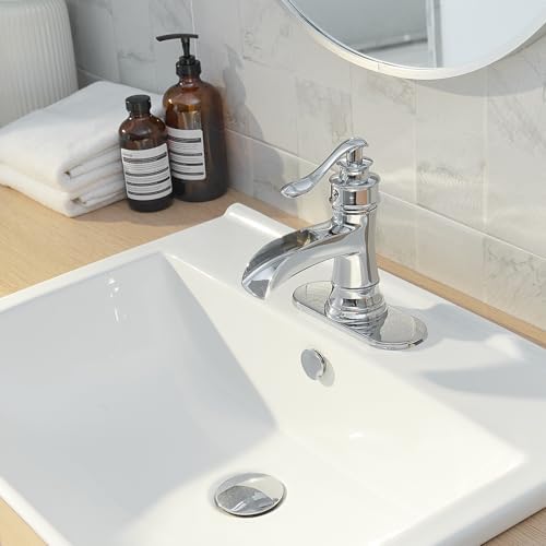 4 Hole Cover for 4 Faucet Chrome