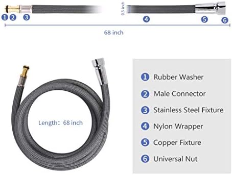 Durable Pull-Down Hose Kit for Moen Faucets