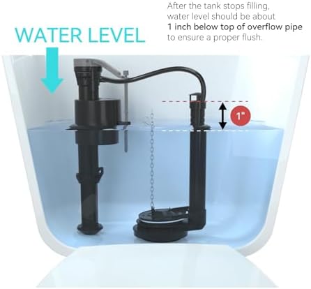 RT Toilet Fill Valve - Simple Setup Effortless Functioning