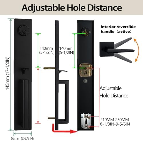 Explore the NEWBANG Heavy Duty Keyed Handleset for Your Door