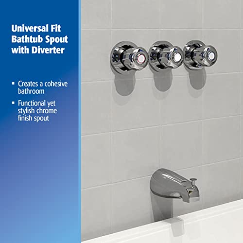 Plumb Pak Universal Bathtub Spout with Diverter