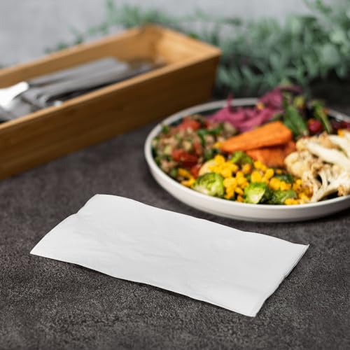 White 15x17 Inch 1 Ply 3000 Pack Quality Napkins