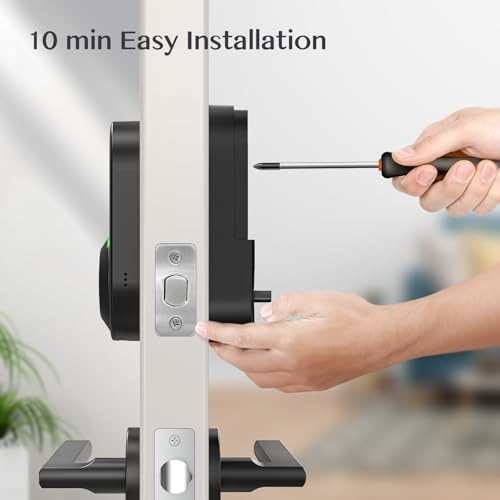 Smart Keyless Door Lock Fingerprint App Control