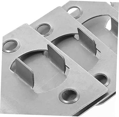12-Piece Stainless Steel Door Plate Kit for Home Security