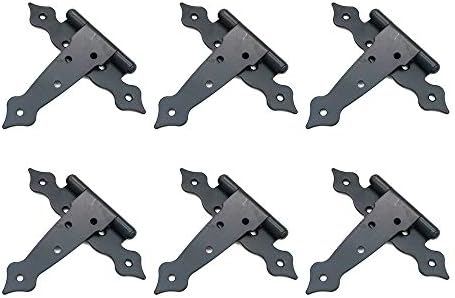 6-Piece Heavy Duty Shed Hinges Set