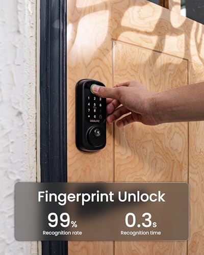 Smart fingerprint door lock B200