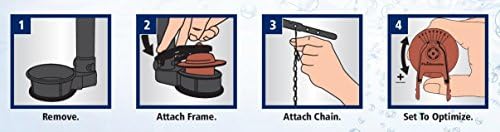 Long-lasting Toilet Flapper for 2-inch Flush Valves