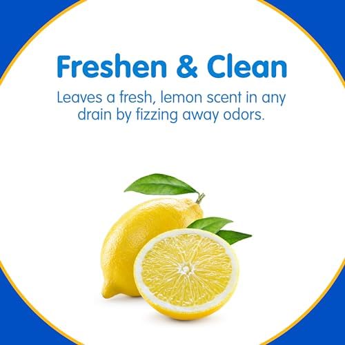 Plink Fizzy Drain Freshener and Cleaner Deodorizing Escape for Smoother Sinks