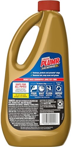 Drain Clog Solver - Liquid-Plumr Clean Prevent at the Same Time