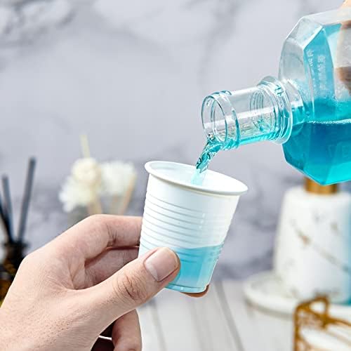 Sturdy 3oz White Plastic Cups