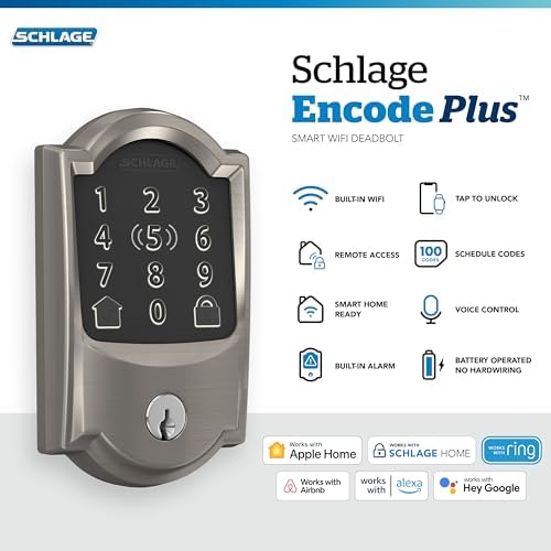 Schlag BE499WB CAM 619 Smart Lock