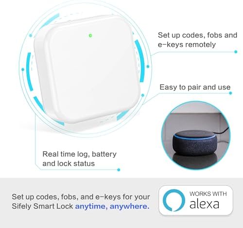 Sifely Smart Lock G2 Door Delivery Deadbolts with Remote Control Alerts