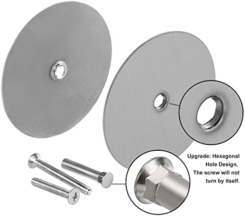Stainless Steel Door Hole Cover Plate for Home Security