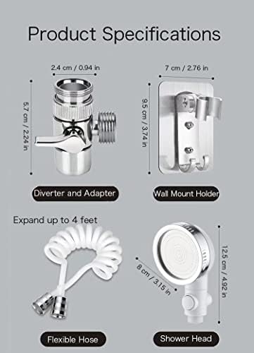 CUTMG Generic Basin Handheld Shower Set