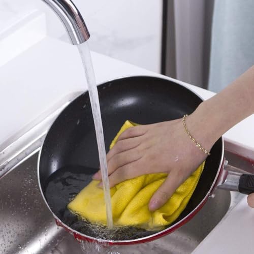 Nature Durable Microfiber Cleaning Cloth Set for Kitchen Car Home