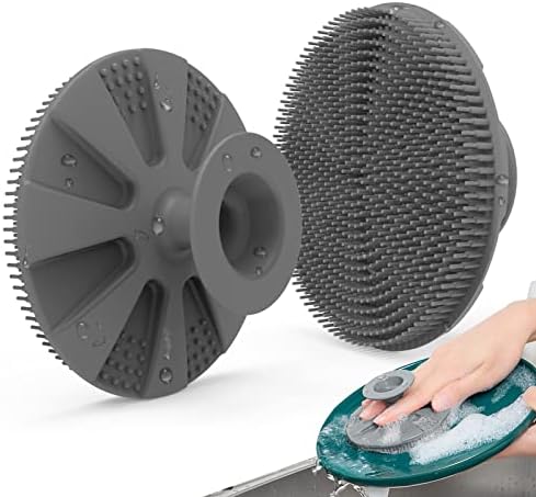BEAUTAIL Silicone Scrub Sponge Durable Kitchen Tool