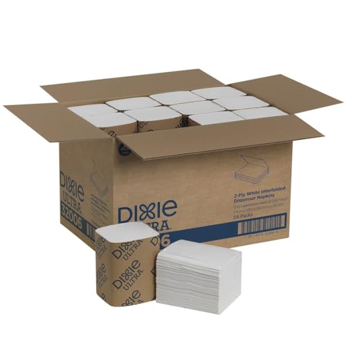 Uplift Georgia-Pacific Dixie Ultra Interfold 2-Ply Paper Napkin Dispenser Refill