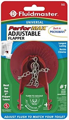 Long-lasting Toilet Flapper for 2-inch Flush Valves