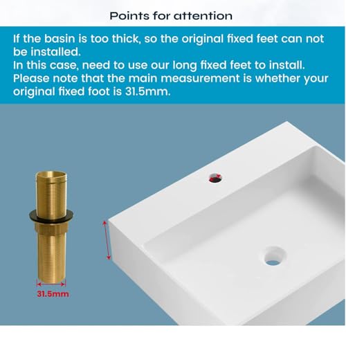 Sturdy Faucet Extension Tube