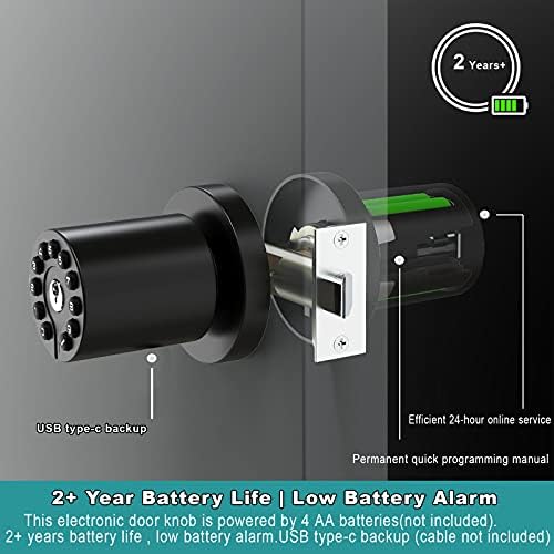 Keypad Door Knob for Home Office