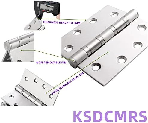 4in Stainless Steel Door Hinges