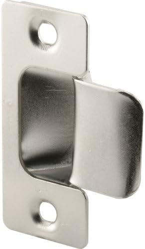 Prime-Line U 10278 Adjustable Door Strike Chrome Plated