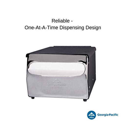 Georgia-Pacific Dixie Countertop Napkin Dispenser Chrome Model