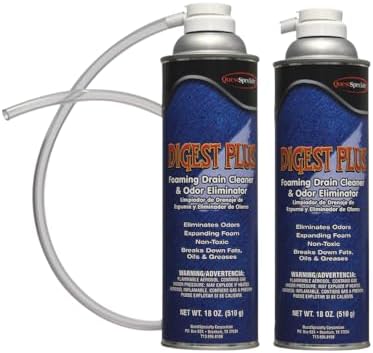 Foaming Drain Cleaner Odor Eliminator 2 Count Bright Heavy-Duty