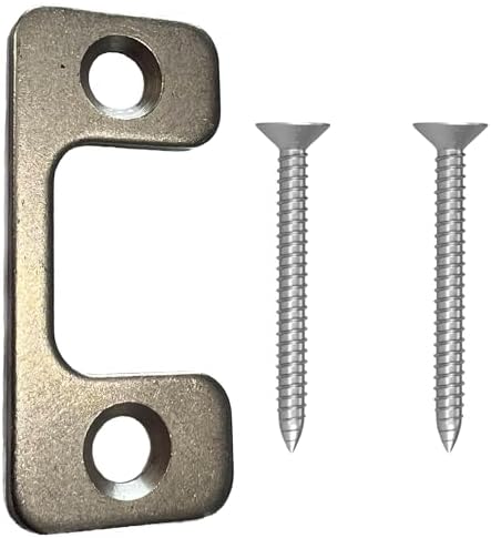 Adjustable Strike Plate for Exterior Doors