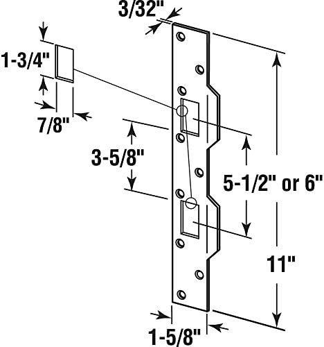 Secure Door Strike Set