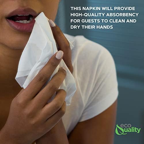 EcoQuality Disposable Napkins - High-Quality Eco-Friendly Perfect for Restaurants More
