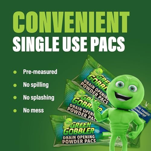 Efficient drain cleaner for tough clogs