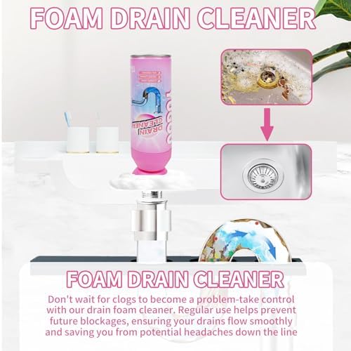 Yugou Foaming Drain Cleaner Sink Bathtub Clog Remover