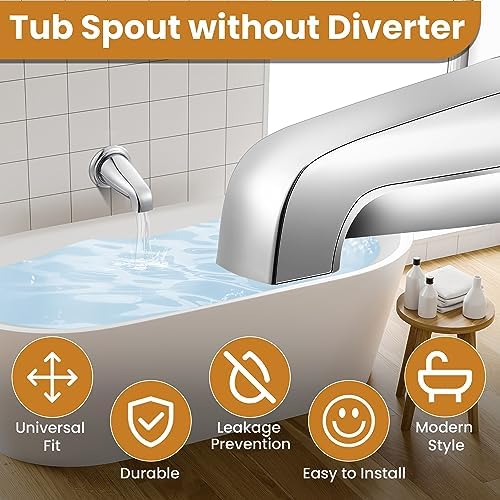 Dreyoo Universal Bath Faucet for 12 Copper or IPS Pipes