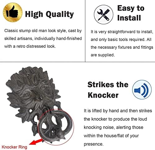 Vintage Iron Door Knockers