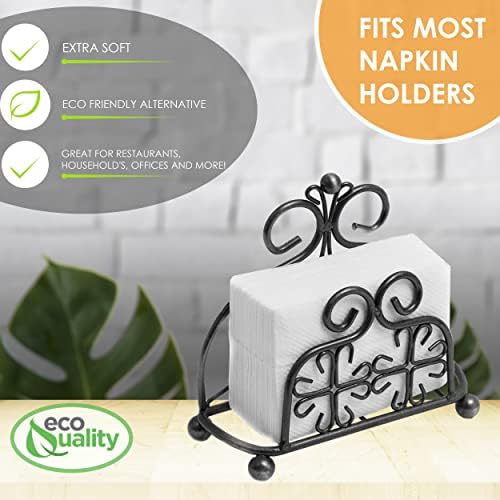 EcoQuality Disposable Napkins - High-Quality Eco-Friendly Perfect for Restaurants More