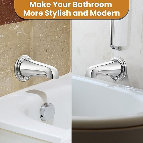 Dreyoo Universal Bath Faucet for 12 Copper or IPS Pipes