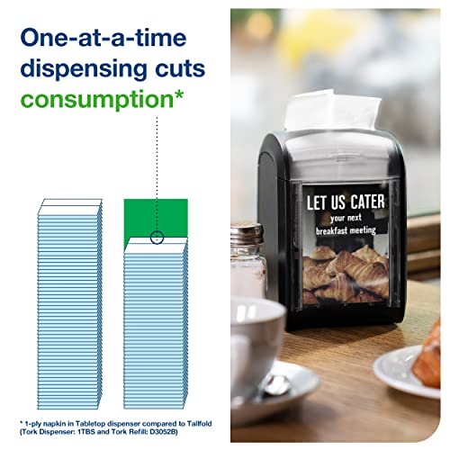 Tork Xpressnap Fit White Dispenser Napkins