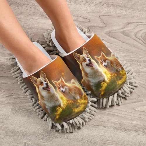Soft Cozy Mop Slippers