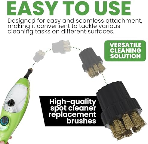 H2O MOP X5 Microscrubbing Brushes Set