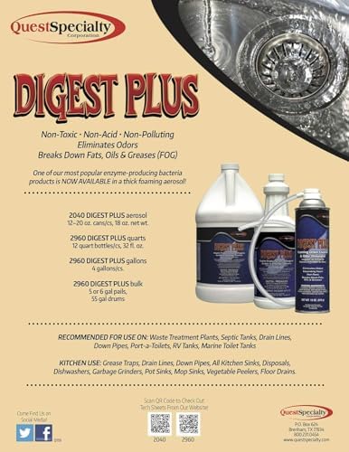 Foaming Drain Cleaner Odor Eliminator 2 Count Bright Heavy-Duty